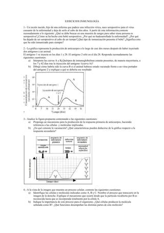 Ejercicios Inmunolog A Pdf