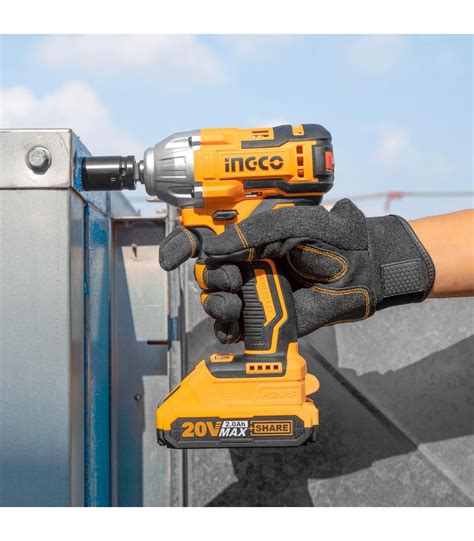 Ingco P S V Lithium Ion Cordless Impact Wrench Hardware Specialist