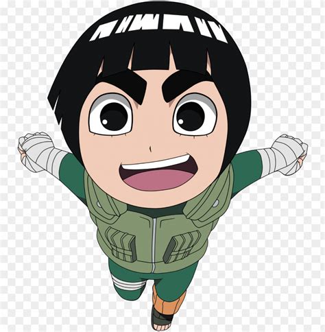 Rock Lee Full Body - Naruto Rock Lee Chibi PNG Transparent With Clear ...