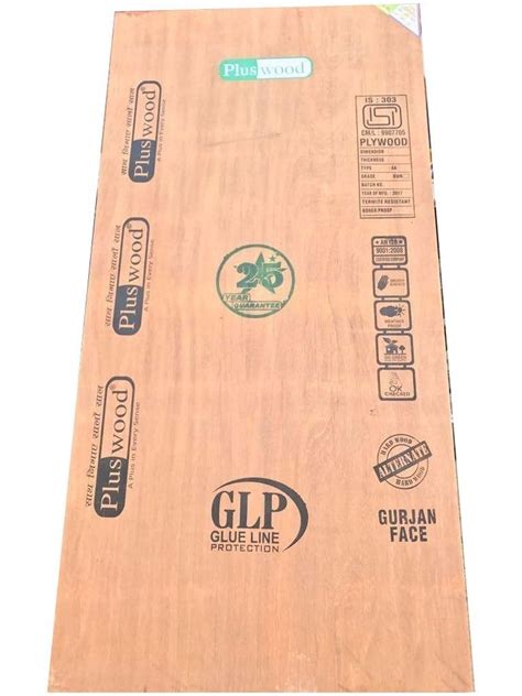 Plus Wood Mm Gurjan Plywood For Furniture At Best Price In Ludhiana