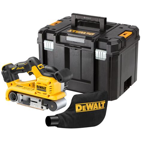 Dewalt Dcw Nt Xj Body Only V Xr Brushless X Mm Belt Sander From