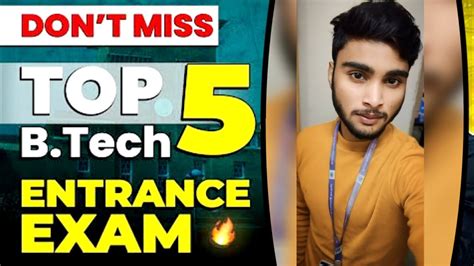 Top 5 Entrance Exam For Engineering College Entranceexam Jee Bitsat