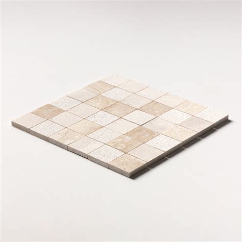 Diana Royal Textured Marble Mosaic Marble Systems Marble