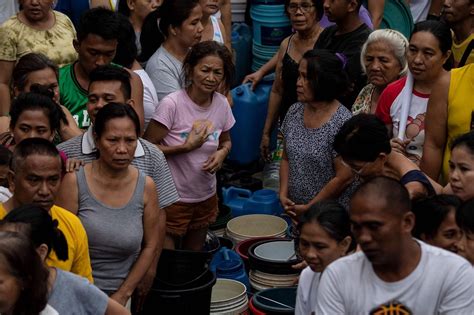 Millions Hit In Manilas Worst Water Shortage