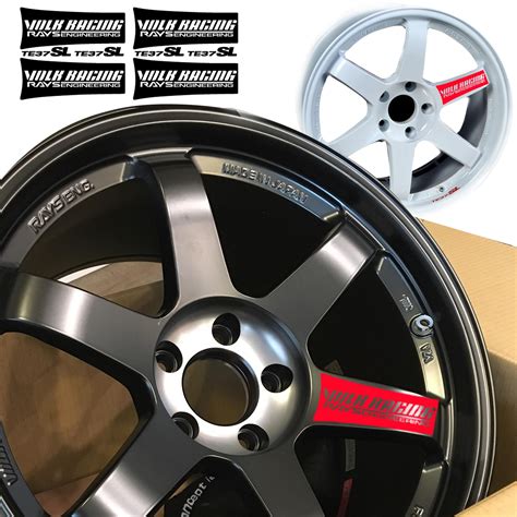 Volk Racing Rays Engineering Te Super Lap Sl Mags Decals Rim