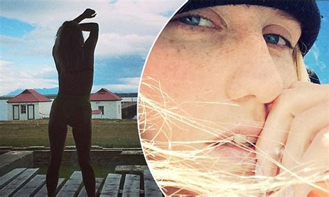 Kesha Strips Down To Her Bikini During Vacation In Patagonia Daily Mail Online