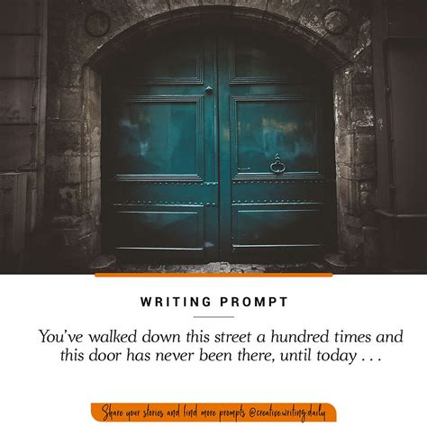 Writing Prompts | Creative Writing Daily