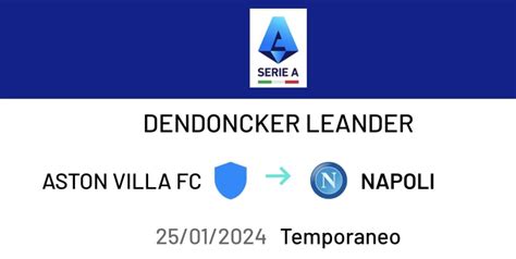 Ufficiale Leander Dendoncker Un Nuovo Giocatore Del Napoli