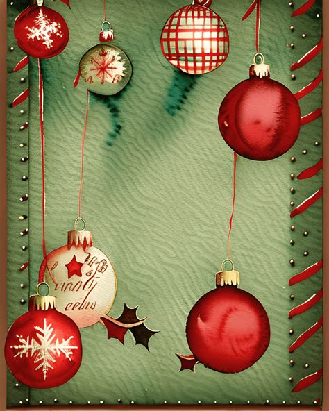 Vintage Christmas Scrapbook Paper · Creative Fabrica