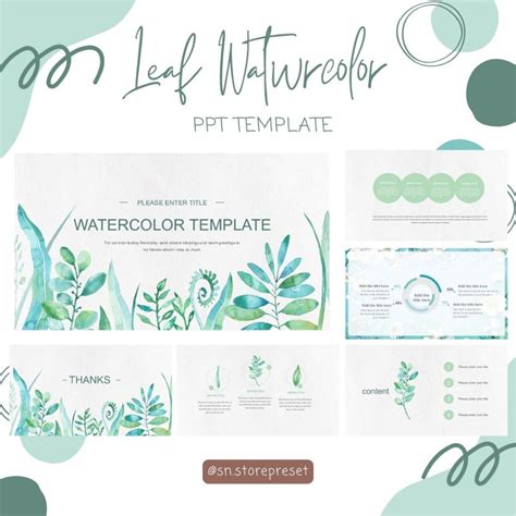 Jual Template PPT Aesthetic Part 01 Template Powerpoint Estetik