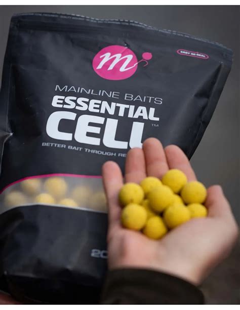 Mainline Shelf Live Boilies Essential Cell 5kg Hareco Hengelsport