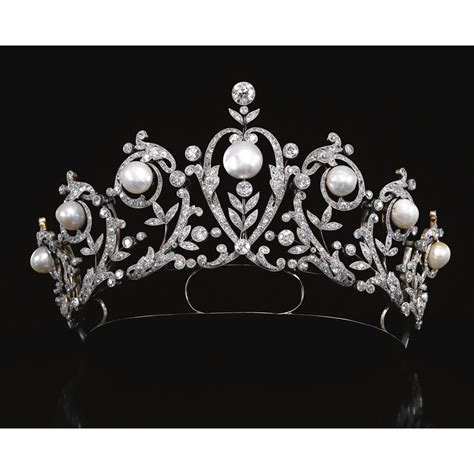 Lot Sothebys Diamond Tiara Tiaras Jewellery Royal Jewels