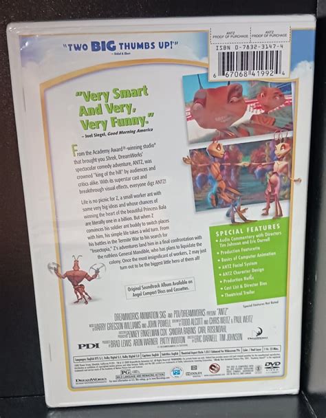 Antz Dvd 1999 Signature Selection 667068419924 Ebay