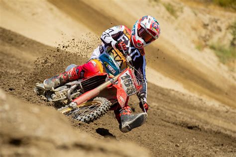 First Ride On The 2023 Honda Crf450r With Kris Keefer Racer X