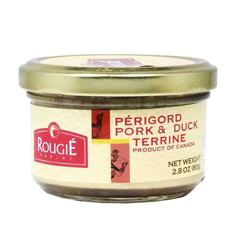 Rougie Perigord Pork And Duck Pate With 20 Foie Gras 2 8 Oz Duck