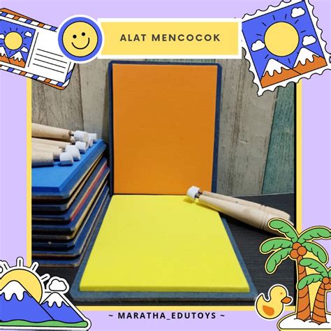 Jual Alat Mencocok Gambar Anak Tk Shopee Indonesia