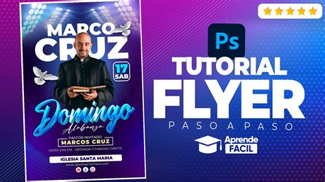 Como Crear Flyer En Photoshop Religioso Aprende Facil