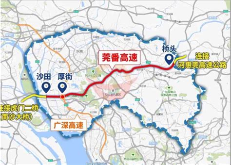 莞番高速一期预计五一通车 可连接南沙大桥和广深高速 深圳本地宝