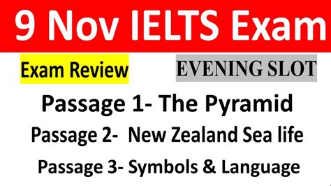 November Ielts Exam Evening Slot Answers And Review November Exam