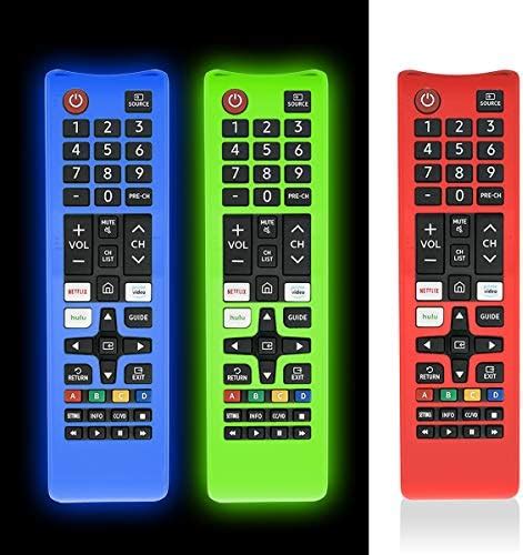 3 Pcs Protective Cover For Samsung TV Remote Silicone Protective