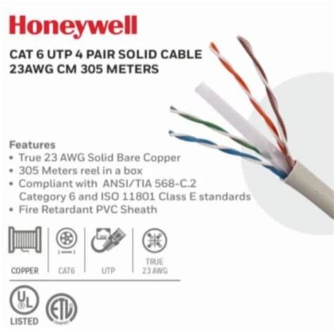 Honeywell Cat Utp Awg Cable At Best Price In Bengaluru By