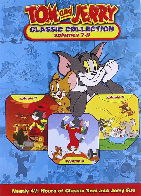 Tom And Jerry Classic Collection Vol 7 To 9 Joseph Barbera William Hanna Movies