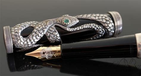 Parker Limited Edition Silver Snake Fountain Pen