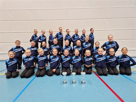 Eerste En Tweede Plek Voor De Majorettes Muziekvereniging Polyhymnia