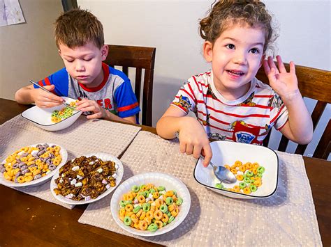 Tales Of The Flowers Halloween Treats Saturday Morning Cereals