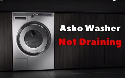 Hotpoint Washer Not Draining 4 Causes And How To Fix It How To Fix It