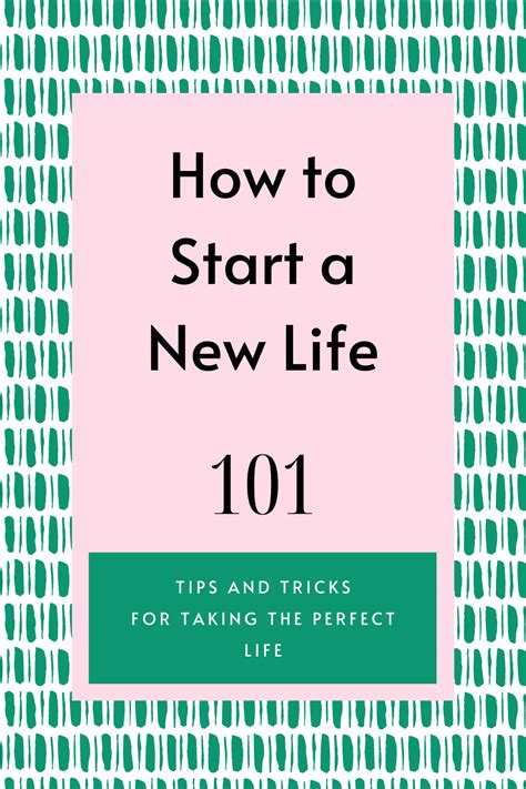 How To Start A New Life And How To Find The Meaning Of Life Life