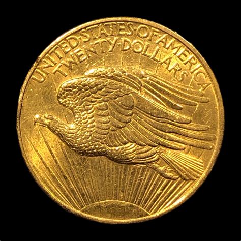 1908 $20 Saint-Gaudens Double Eagle Gold Coin | Pristine Auction