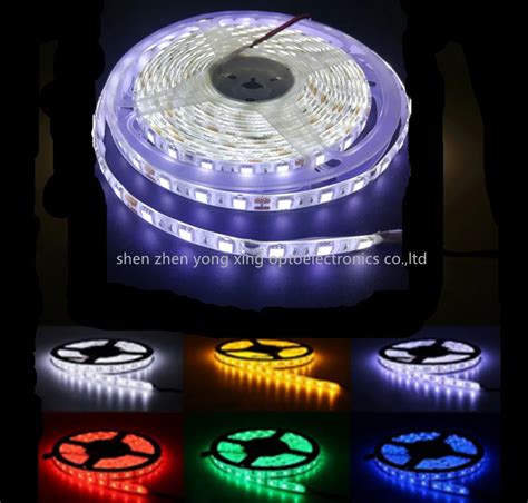 Tira De Luces LED Flexible 12V De CC 1M 5M SMD 5050 RGB 300 Resistente