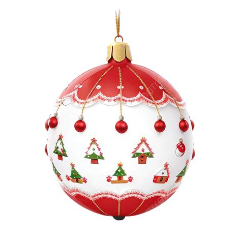 Christmas Ornament Ball Sticker Transparent Background Christmas