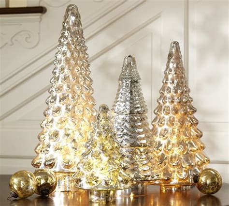 Mercury Glass Tree Pottery Barn