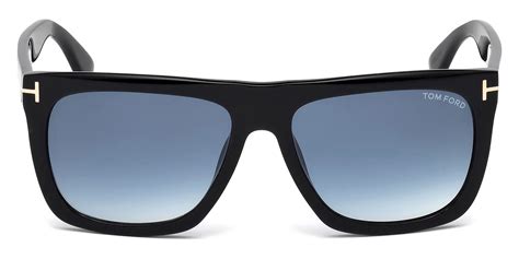 Tom Ford Ft Morgan W Shiny Black Sunglasses