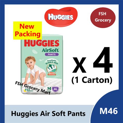 Huggies Airsoft Pants Super Jumbo Pack M L Xl Xxl X Packs