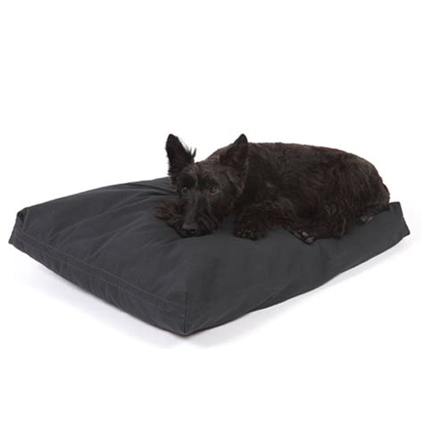 Black Twill Rectangular Dog Bed Cover - Etsy