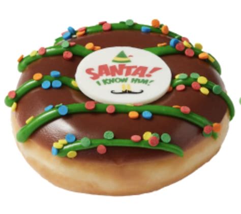 Krispy Kreme Launches "Elf" Doughnuts for Christmas - Let's Eat Cake