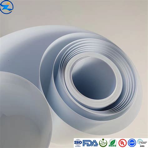 Rigid Ceramic White Pvc Pvdc Pharmaceutical Blistering Package Pvc