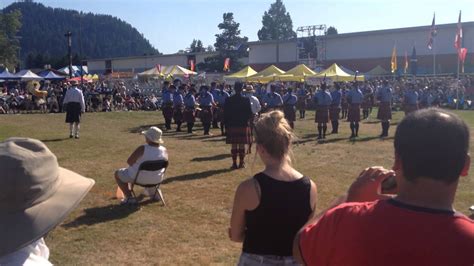 Sfu Pipe Band Medley At Seattle Scottish Highland Games Youtube