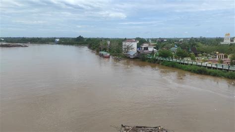 Intensitas Hujan Tinggi Air Das Katingan Naik Gerak Kalteng