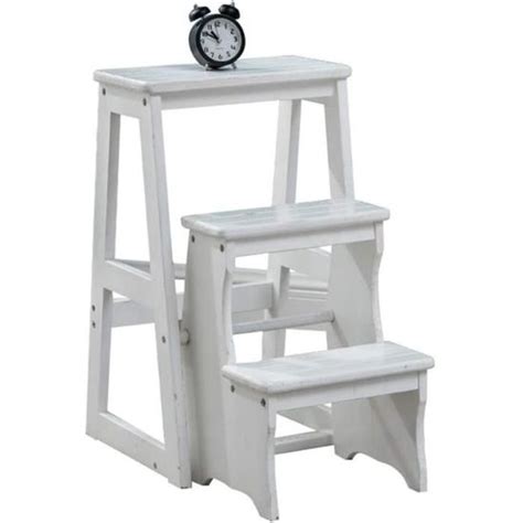 Lhnly Stepladder Marchepied Tabouret Chelle Pliante En Bois