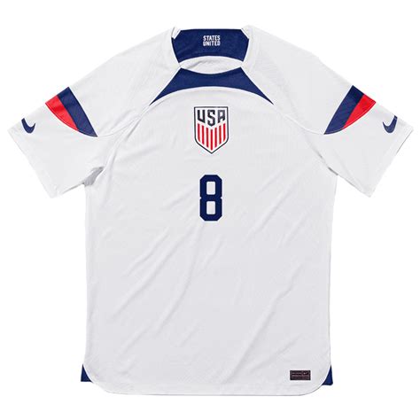 Nike Weston McKennie USA 2022 23 Men S Home Authentic Match Jersey