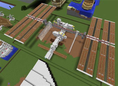 The International Space Station - Blueprints for MineCraft Houses ...