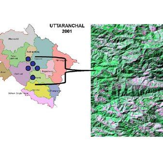 Location of study sites in Indian Himalayan mountain chain. | Download ...