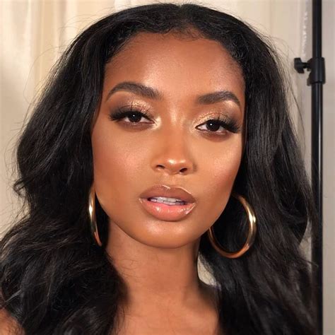 20 Natural Bronzed And Glowy Makeup Ideas For Brown Girls — Dear Dol