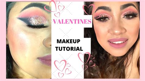 Pink Smokey Eyeshadow Makeup Tutorial Maquillaje Para San Valentin