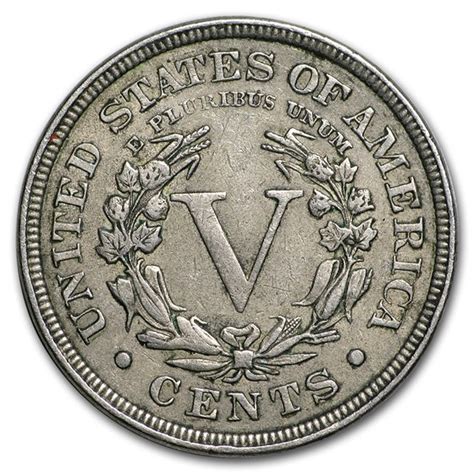 Buy 1883 Liberty Head V Nickel Wcents Xf Apmex