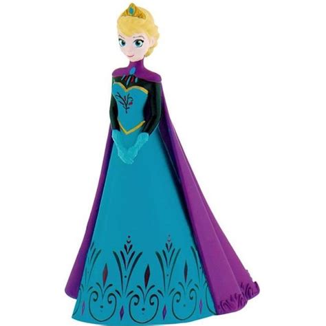 Figurine La Reine Des Neiges Elsa Avec Cape Achat Vente Figurine